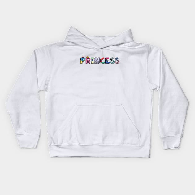 P.R.I.N.C.E.S.S. Kids Hoodie by TreyLemons